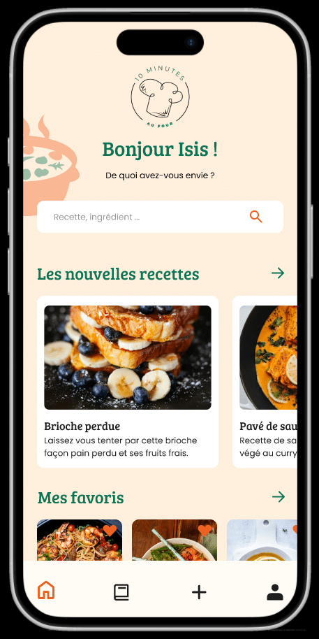 capture d'écran de la page d 'accueil